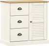 vidaXL Příborník se zásuvkami VIGO 78x40x75 cm borovicový Náhled obrázku produktu 2