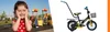 Kinderfahrrad - 12 Zoll - Schwarz und Gelb - für 2-4 Jahre Produktbild-Vorschau 5