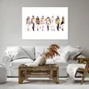 Bild auf Leinwand - Leinwandbild - eleganc e Farbe weiblich Produktbild-Vorschau 6