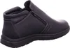 A black leather boot with a zipper closure, shown from the side against a white background. Anteprima dell’immagine prodotto