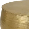WOMO-DESIGN Couchtisch Ø 90x45 cm, Gold, Produktbild-Vorschau 3