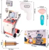 Malplay Arzt Set Großes Wagenzubehör EKG Kinder Little Produktbild-Vorschau 2