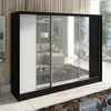 Schwebetürenschrank, 3 -türig Schrank 200 cm mit Spiegel Produktbild-Vorschau 1