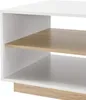 Couchtisch 100x60x46cm mit 2 Ablagen Wohnzimmertisch Produktbild-Vorschau 6