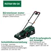 Cortacésped eléctrico a batería ROTAK 18V-34, incluye 1 Vista previa de la imagen del producto 15