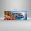 Bilder auf glas - Meer Sommer Blume - 100x40cm - Glasbilder Produktbild-Vorschau 3