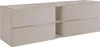 A beige cabinet with drawers and an open shelf. Anteprima dell’immagine prodotto