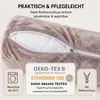 Nackenrollen Bezug 2er Set 15x40 cm – Nackenmassagekissen Produktbild-Vorschau 6