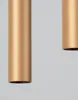 Pendelleuchten PASTELO 2 golden 2xG9 8W Stahl 118x15x15cm Produktbild-Vorschau 4