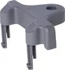 A gray plastic trailer hitch accessory is shown against a white background. Náhled obrázku produktu
