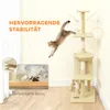 PawHut Tiragraffi 134 cm di altezza Tiragraffi per gatti Anteprima dell’immagine prodotto 6