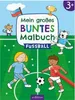 Mein großes buntes Malbuch - Fußball Produktbild-Vorschau 1