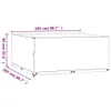vidaXL Couverture pour meubles de jardin 16 oeillets Voir les images du produit 7
