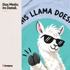 Esta camiseta para bebé con estampado de alpaca dice: "Esta Vista previa de la imagen del producto 4