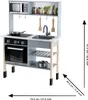 Theo Klein Miele Spielküche aus Holz Produktbild-Vorschau 21