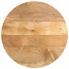 vidaXL Blat Ø 50x2,5 cm okrągły z litego drewna mango Podgląd zdjęcia produktu 7
