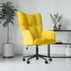 relaxační křeslo vidaXL Mustard Yellow Velvet Náhled obrázku produktu 1