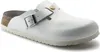 Birkenstock Boston Pantolette, Glattleder, Weiß, Größe 39, Produktbild-Vorschau 17