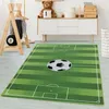 Carpetsale24 Kinderteppich Fussball Stadion Design Jungen Produktbild-Vorschau 1