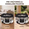 IvoQ Skladací výbeh pre šteňatá so strieškou – 114 x 114 x Náhľad obrázku produktu 6