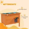 Cuccia per gatti PawHut in legno, rifugio per gatti, cuccia Anteprima dell’immagine prodotto 6