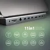 AXAGON HMC-4KX3 USB 5Gbps hub 3x USB-A 2x HDMI+ DP+ GLAN+ Produktbild-Vorschau 2