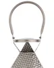 BELIANI Laterne Silber 18 x 55 cm Edelstahl Dekorativ Produktbild-Vorschau 7