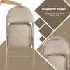 COSTWAY Lot de 4 chaises pliantes, chaises pliantes pouvant Voir les images du produit 8