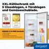 Exquisit Vollraumkühlschrank KS5320-V-H-010E inoxlook | Produktbild-Vorschau 2