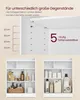 VASAGLE Badezimmerschrank, Badschrank platzsparend, Produktbild-Vorschau 5