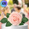Set de bouquets de roses avec 25 roses artificielles Voir les images du produit 9