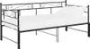 Divano letto allungabile Struttura letto in metallo nero Anteprima dell’immagine prodotto 1