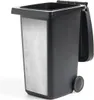 MuchoWow® Mülltonnenaufkleber Beton - Grau - Zement - Produktbild-Vorschau 1