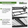 Schwerlastregal Enno 180x190x60 cm 3200 kg aus Stahl Produktbild-Vorschau 5