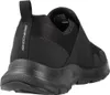 A black Skechers shoe shown from the back. Produktbild-Vorschau