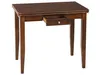 BELIANI Esstisch Dunkelbraun Gummibaumholz 90/120 x 60 cm Produktbild-Vorschau 5