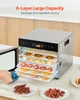 A food dehydrator with multiple trays filled with fruit, placed on a countertop. Náhľad obrázku produktu