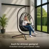 Swoods XXL Hängesessel mit Gestell - Hängesessel Für Indoor Produktbild-Vorschau 3