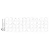 Arabische Tastaturaufkleber transparent laminiert, 14x14mm, Produktbild-Vorschau 3