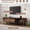 TV-Lowboard 180 cm breit, TV-Schrank für 80-Zoll-Fernseher Produktbild-Vorschau 3