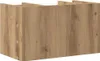 A wooden desk organizer unit. Voir les images du produit