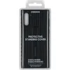 A black Samsung protective standing cover for Galaxy Note10 and Galaxy Note10 5G is shown in its retail packaging. Produktbild-Vorschau