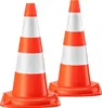 Cônes de signalisation Wiltec 50 cm de haut, 2 pièces, Voir les images du produit 1