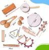 Kadoing® 18-teiliges Musikinstrumente Set aus Holz - Produktbild-Vorschau 9