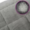 vidaXL Záťažová deka Grey 120x180 cm 9 kg Látka Náhľad obrázku produktu 6