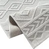 Boho Teppich mit moderner Loop-Struktur für Wohnräume Creme Produktbild-Vorschau 6