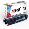 6x Toner E260 E260A21E Schwarz Kompatibel für Lexmark E462 Produktbild-Vorschau 1