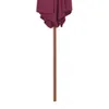 vidaXL Parasol avec mât en bois 270 cm rouge bordeaux Voir les images du produit 3