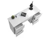 meblowa1 Computertisch Beta 4, Weiß, 120x43x75 cm, 7 Produktbild-Vorschau 4