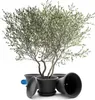 BigDean 4 Stück Blumentopf mit Untersetzer rund ø 40 cm Produktbild-Vorschau 1